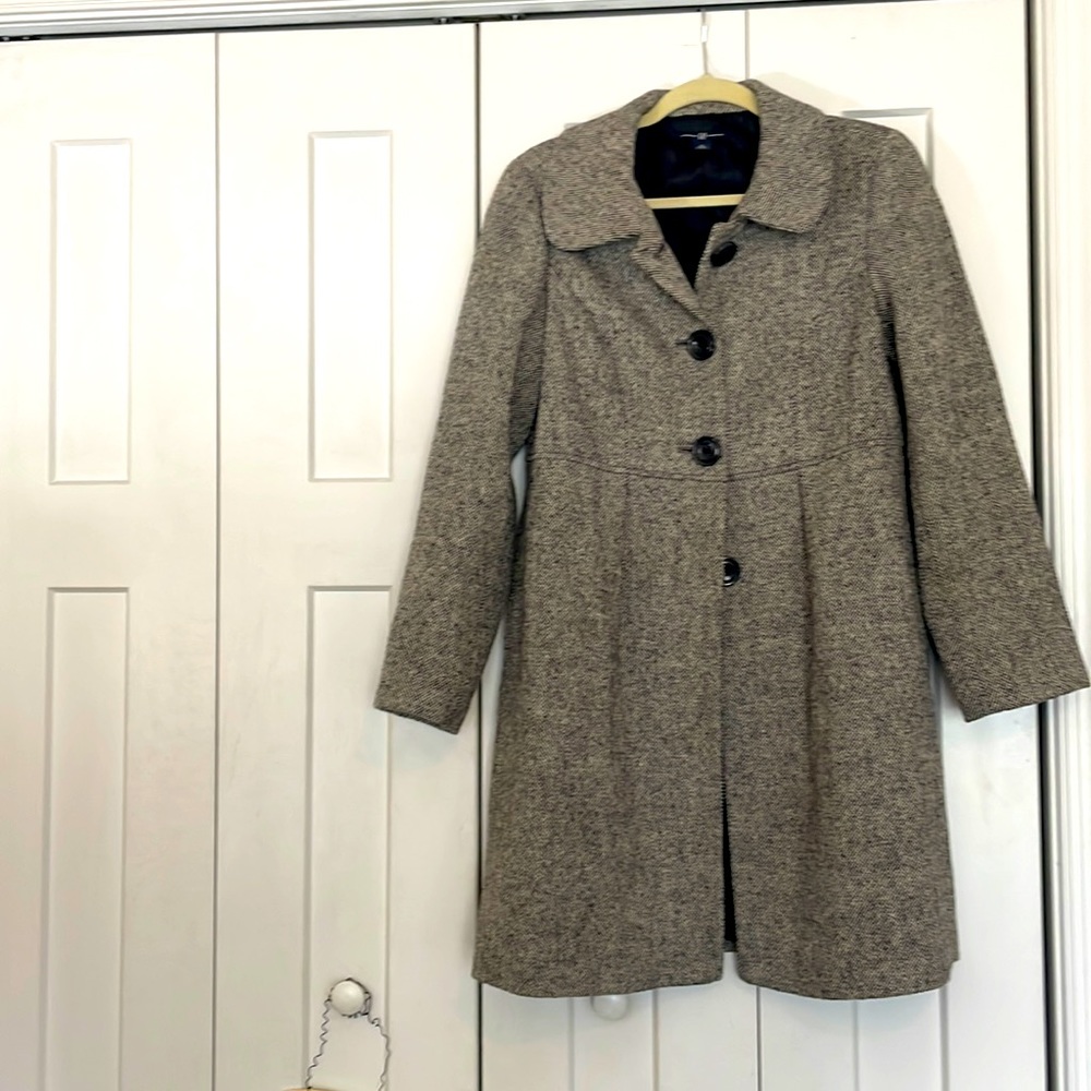 Heavy wool winter jacket